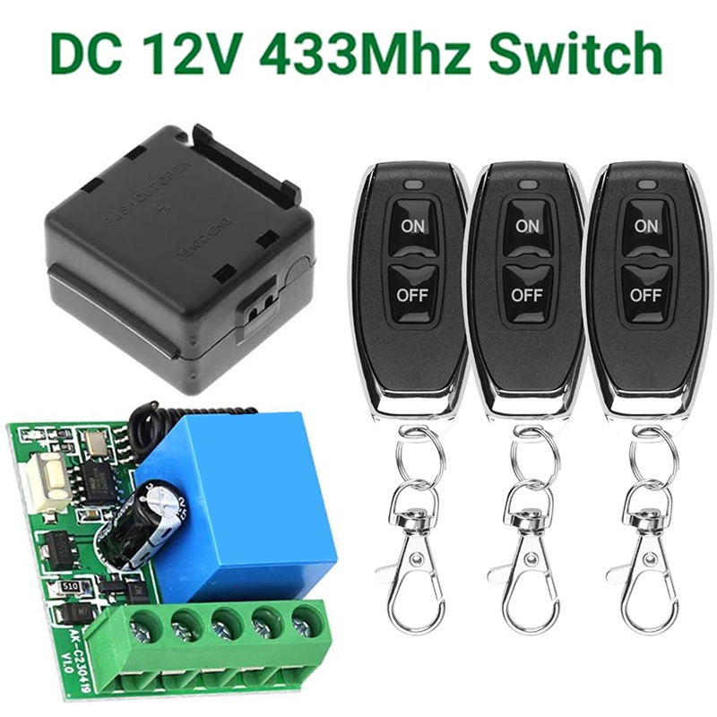 433Mhz Receiver Module - وحدة تحكم عن بعد لاسلكية تعمل