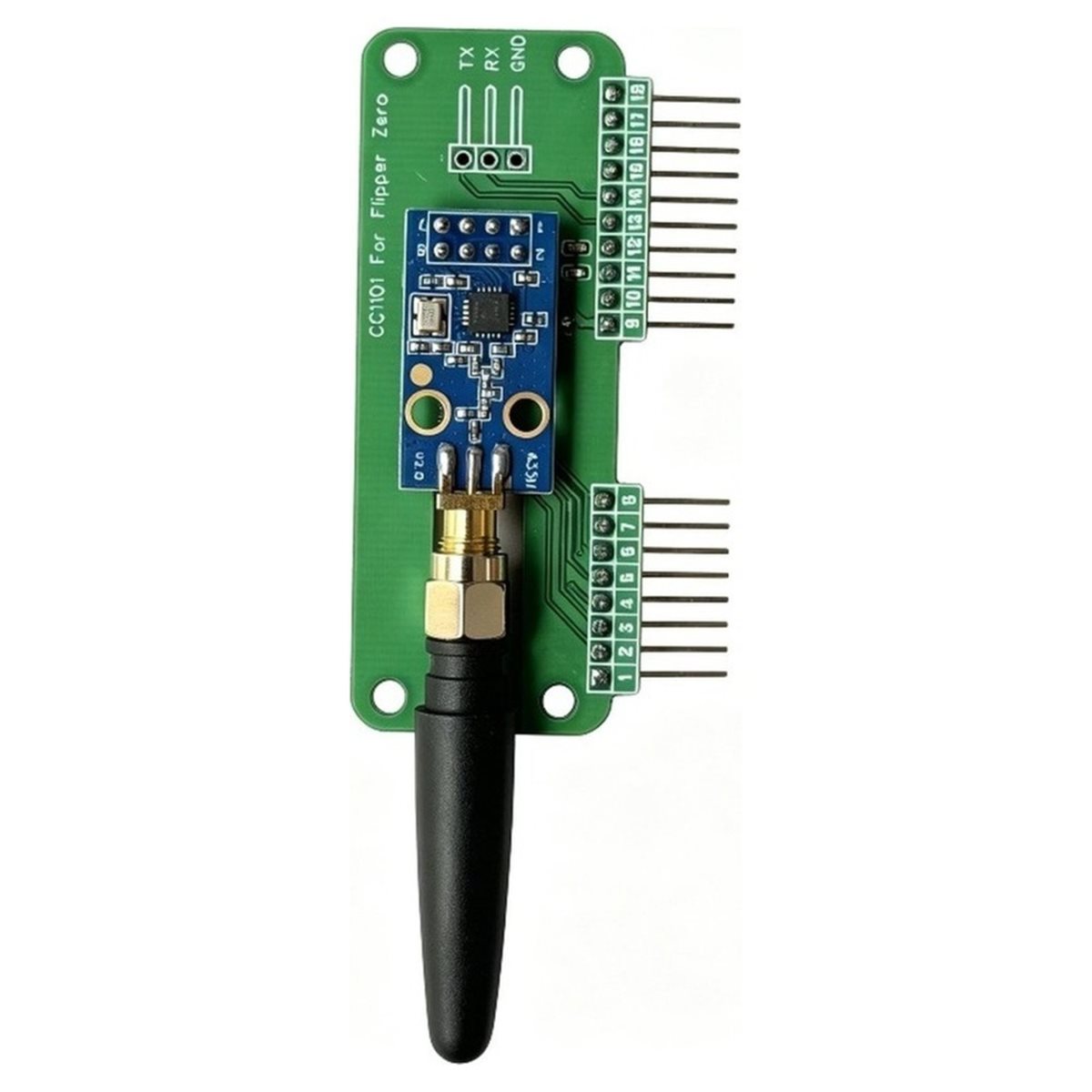 وحدة CC1101 الخارجية، لوحة جها - مراجعة 433Mhz Receiver Module وسعره