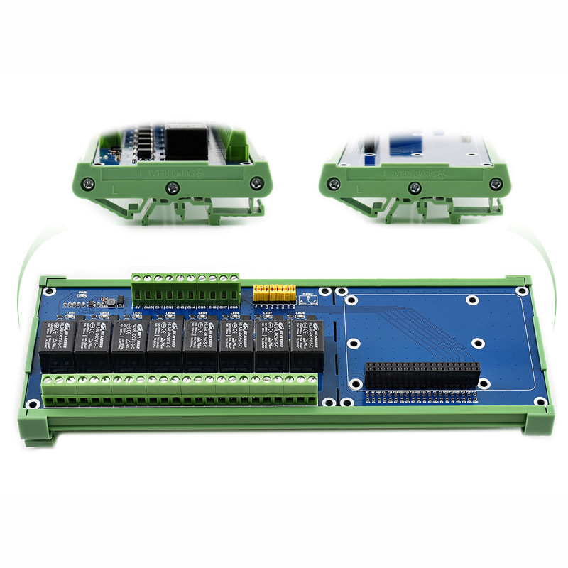 لوحة توسعة ريلاي 8 قنوات مع عز - مراجعة Relay 8 Channel Board وسعره