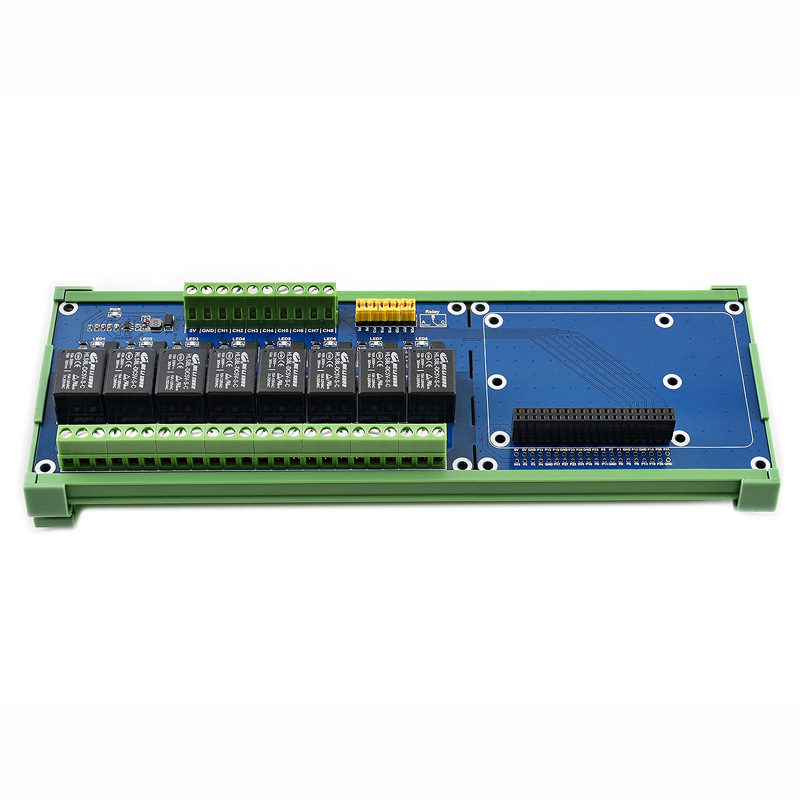 لوحة توسعة ريلاي 8 قنوات مع عز - مراجعة Relay 8 Channel Board وسعره