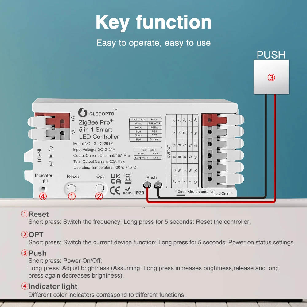 تحكم ضوئي بشريط ، ZigBee Pro P - مراجعة Zigbee Coordinator Stick وسعره
